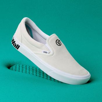 Vans Distort Comfycush - Miesten Slip-on kengät - Mustat